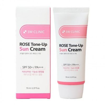 3W 클리닉 로즈 톤업 선크림 70ml