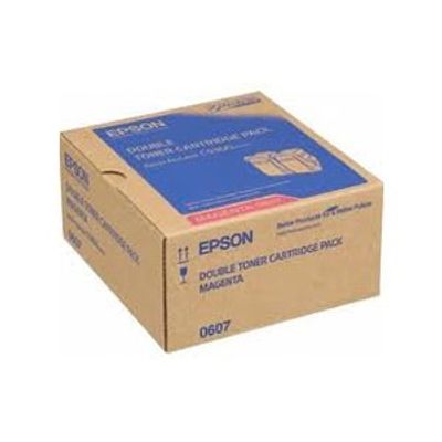 엡손(EPSON) 토너 C13S050607 (Double Pack) / Magenta / AcuLaser C9300N Toner / ( 7.5K*2 )