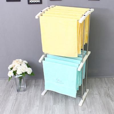 공간활용 미니멀사이즈 실내건조대 2단