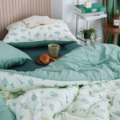 더블리 리프메들리 모달 차렵이불 SS/Q 2size 2컬러