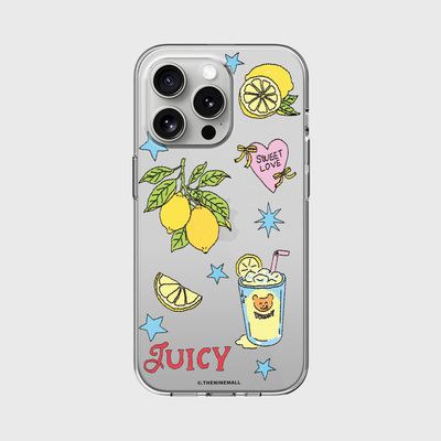 lemon drawing pattern [클리어 폰케이스]