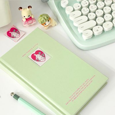 허니버니 라벨 일기장