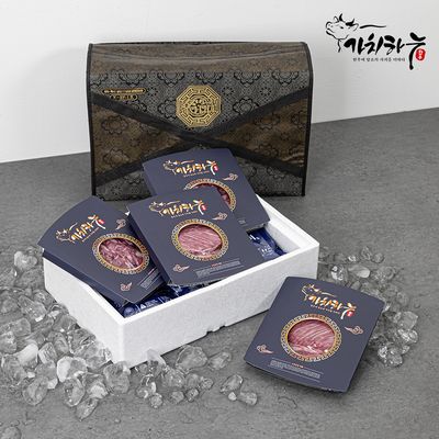 [가치하누] 1++한우투뿔 꽃등심+특수부위 선물세트