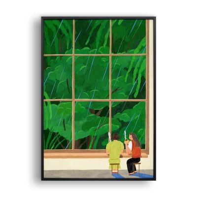 여름비(Art Print) / 일러스트 액자
