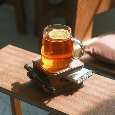 쿠오뜨 컵펜 트레이 (코스터/펜 레스트/펜 거치대)