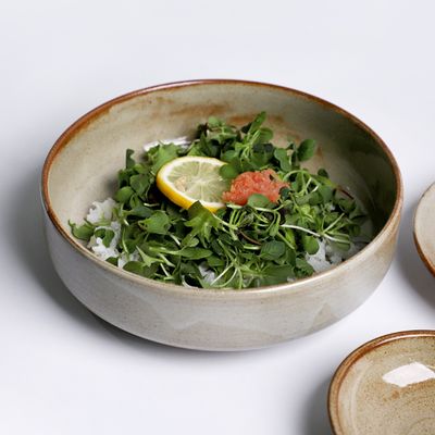 마루 분청 국산 도자기 비빔기 22.5cm 1p