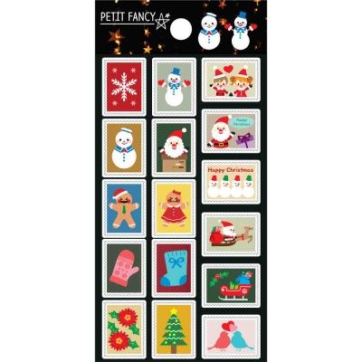 DA5425 DECEMBER STAMP 디셈버 스탬프 겨울 스티커
