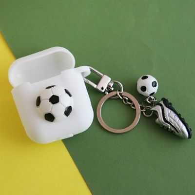 축구공 에어팟 케이스 키링