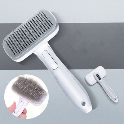 반려동물 원터치 브러쉬 고양이빗 강아지빗 애견용품 펫용품 애견빗 애견미용용품(WFIR1NK)