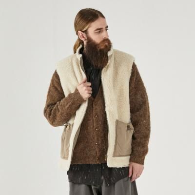 CB 리버시블 덤블베스트 (베이지)