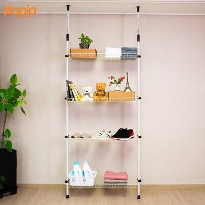 길버트 베란다 4단 선반 행거