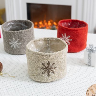 크리스마스트리 하단 다리 커버 스커트 15x12cm 장식