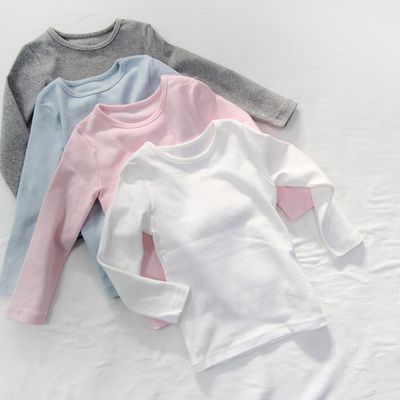 [예루예나]아동 라운드티 면스판 보들