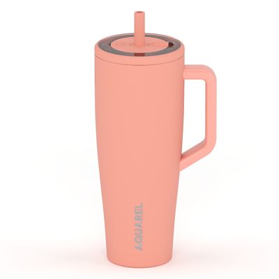 아쿠아렐 대용량 밀폐 세라믹 텀블러 빨대뚜껑 미포함