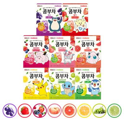 담터 포켓몬 콤부차 30T (옵션 택1)