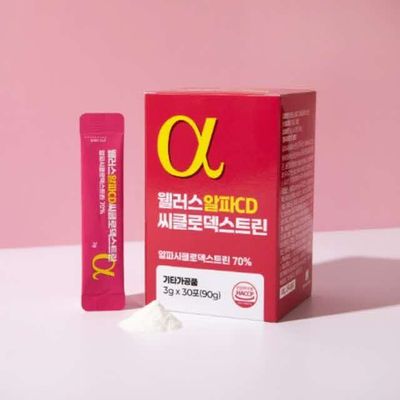 웰러스 알파CD 씨클로덱스트린 3g x 30포