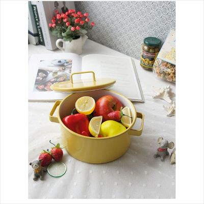 D14 일본 365메소드 냄비 옐로우(WFI38TY)