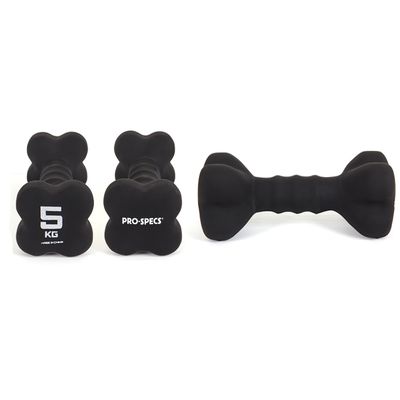 프로-스펙스 아령 5KG 그립감 좋은 네오프렌 덤벨