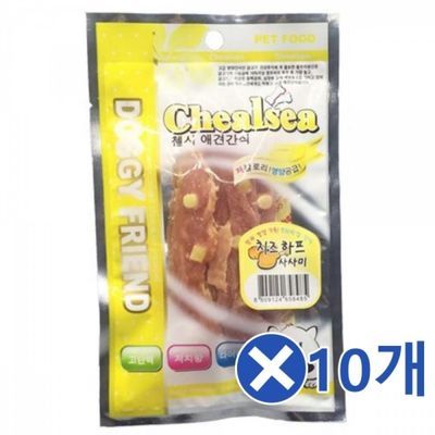 WL 강아지간식 치즈하프사사미 70gx10개 애견 애견져키(WFLQT5U)