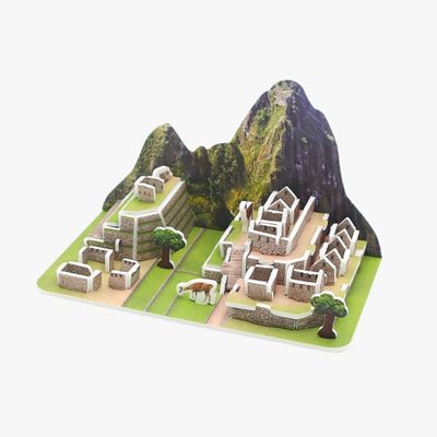 모또 마추픽추 랜드마크 입체퍼즐 만들기