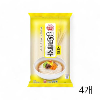 WL 오뚜기 옛날국수 소면 1.5kg X 4개 업소용 가정용 식자재 국수면 소면국수 잔치국수(WFLPQDW)