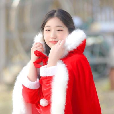 럭셔리 김승희 부띠끄 산타 망토 120cm