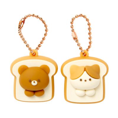 아트박스 식빵곰돌&고양 키링세트