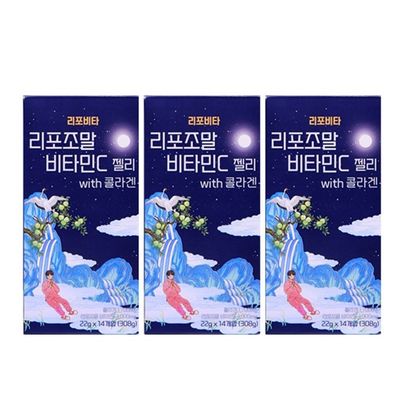 리포비타 리포조말 비타민C 젤리 22g 기프트박스 42포