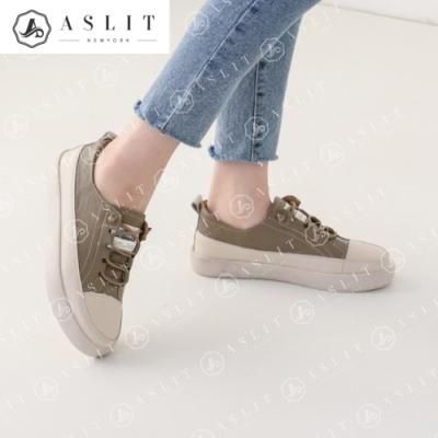 [애슬릿]여성 천연 소 가죽 데일리 캐주얼 스니커즈