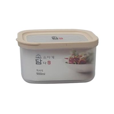 900ml 4호 소담직사각 색상랜덤(WFJEG25)