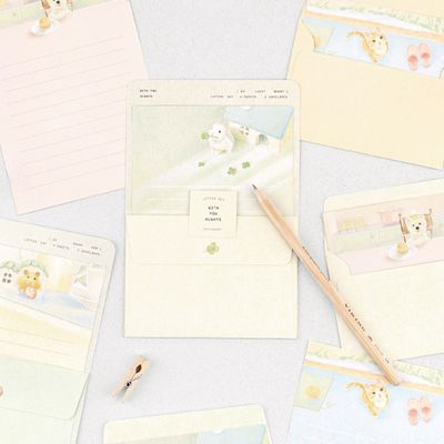 [대시앤도트] 위드 유 올웨이즈 레터 세트