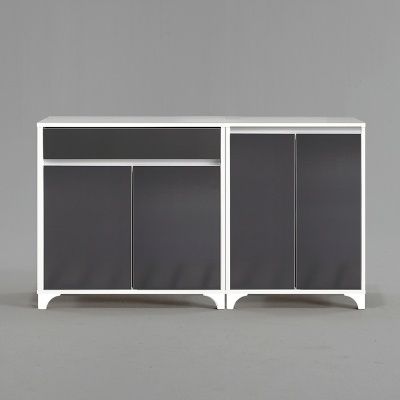 로메이 주방 수납장 서랍 도어형 세트 1400 A (착불)