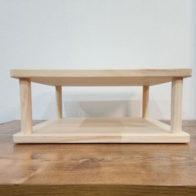 이앤위즈 원목 프린터선반 WPS01 다용도선반 받침대