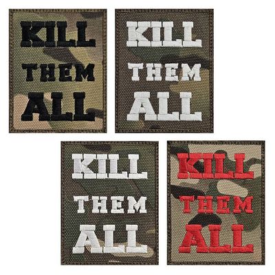 KILL THEM ALL 멀티카모 패치 야광(WFG7BKG)