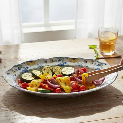 후첸로이터 파피용 오발플레이트(대) 35cm 1P