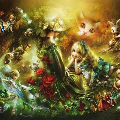 앨리스의기억 퍼즐 교육 풍경 아트박스 명화 하비스 직소퍼즐 그림(WFPAQCA)