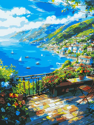 집콕취미상품 피포페인팅 명화그림그리기