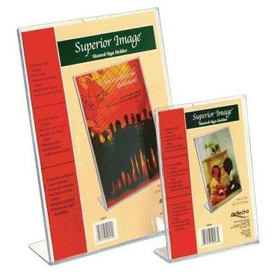 브로슈어,팜플렛,리플렛 등 홍보용으로 적합한 Union PLUS L자형 꽂이 F2001/127*180mm