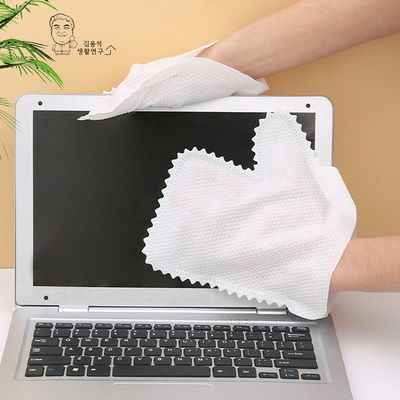 먼지닦이 청소장갑 10매입 청소포 유리 가전 책상
