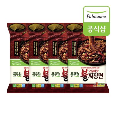 풀무원 오징어맛불짜장면 2인(624g) X 4개