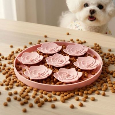 강아지 실리콘 노즈워크 슬로우 식기 슬로우피더 매트