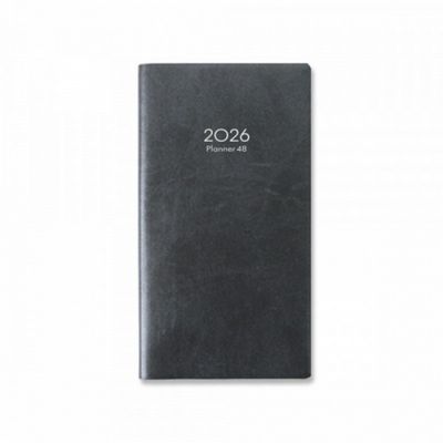 2026년 다이어리 플래너48 스틸그레이 86x160mm