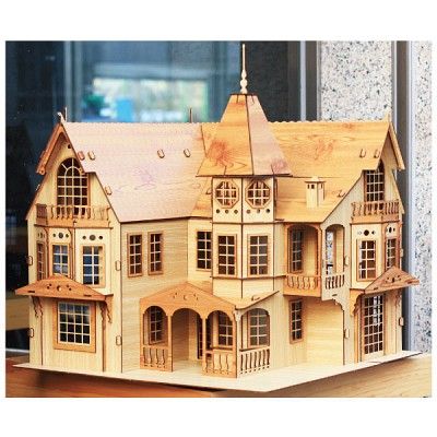 DIY나무모형 환타지맨션_대