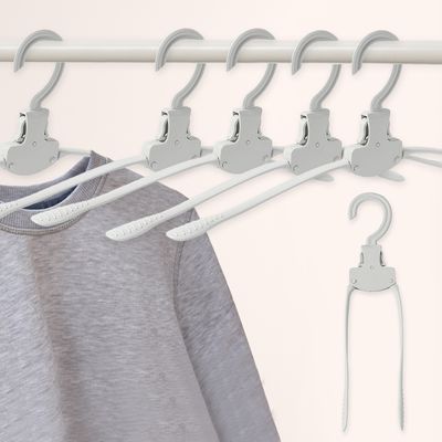 이지 라이프 휴대 캠핑 접이식 원터치 옷걸이 10p