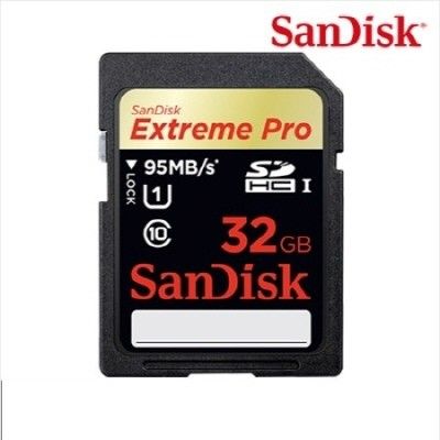 [샌디스크] Extreme Pro SDXC 32GB(95MBS) 초고속전송 울트라 하이스피드 UHS-I