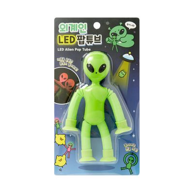 아트박스 외계인 LED팝튜브 그린
