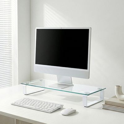 레토 강화유리 모니터 받침대 LMS-G01