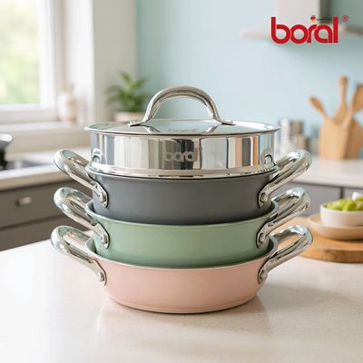 보랄 더 셰프 스택쿡 멀티찜냄비 BR-SQ2005P