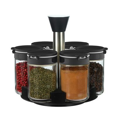 시노글라스 듀얼리드 7P 홈세트 블랙