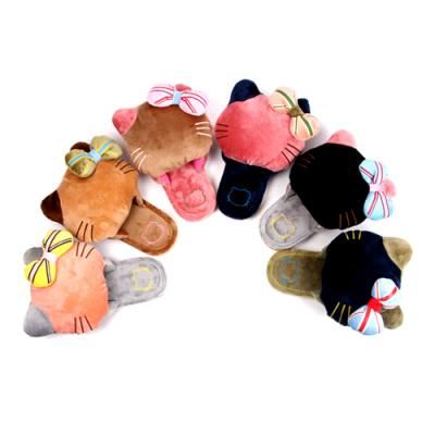 BIG 리본고양이 슬리퍼